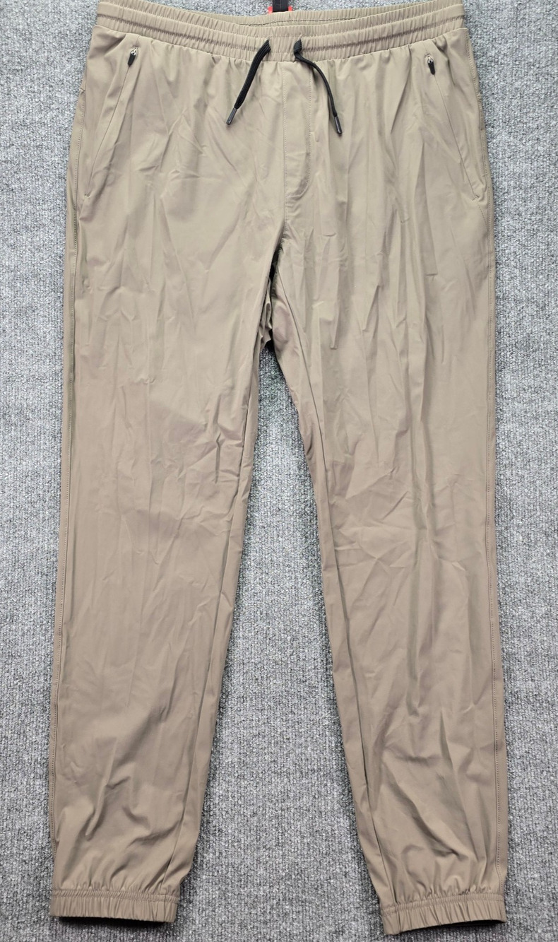 UNRL In-Flex Jogger III Pants Mens Large Dark Taupe Stretch Performance Running